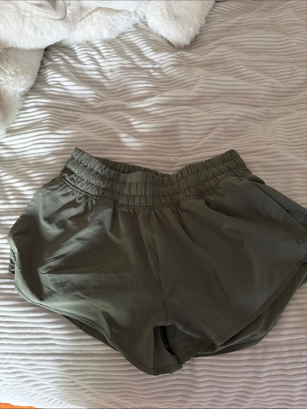 aerie Olive Green Athletic Shorts